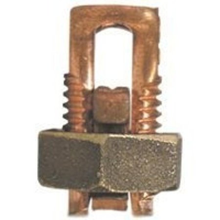 ERICO nVent  Split Bolt Connector, 4 to 10 Wire, Silicone Bronze Alloy, Bronze ESB1/0